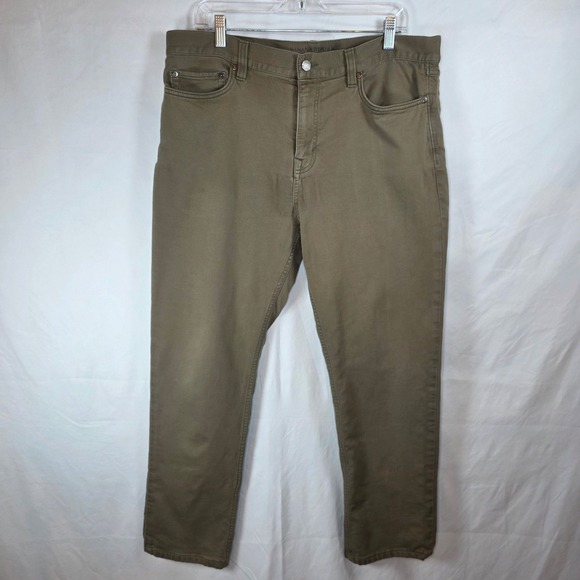 Banana Republic Other - Banana Republic Slim Traveler Pants Bracken Olive | Mens 36x32